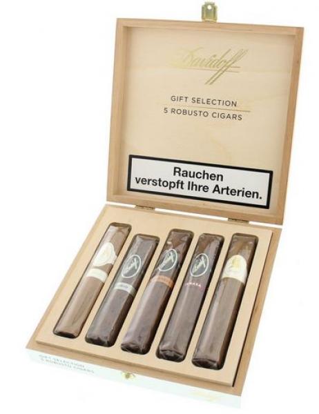 Davidoff Geschenksets Gift Selection 5 Robusto Cigars