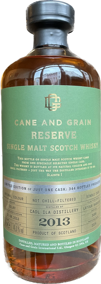 Thumbnail for Cane and Grain Caol Ila, 11 years Latour Barrique, 0,7Liter, 46% Vol.