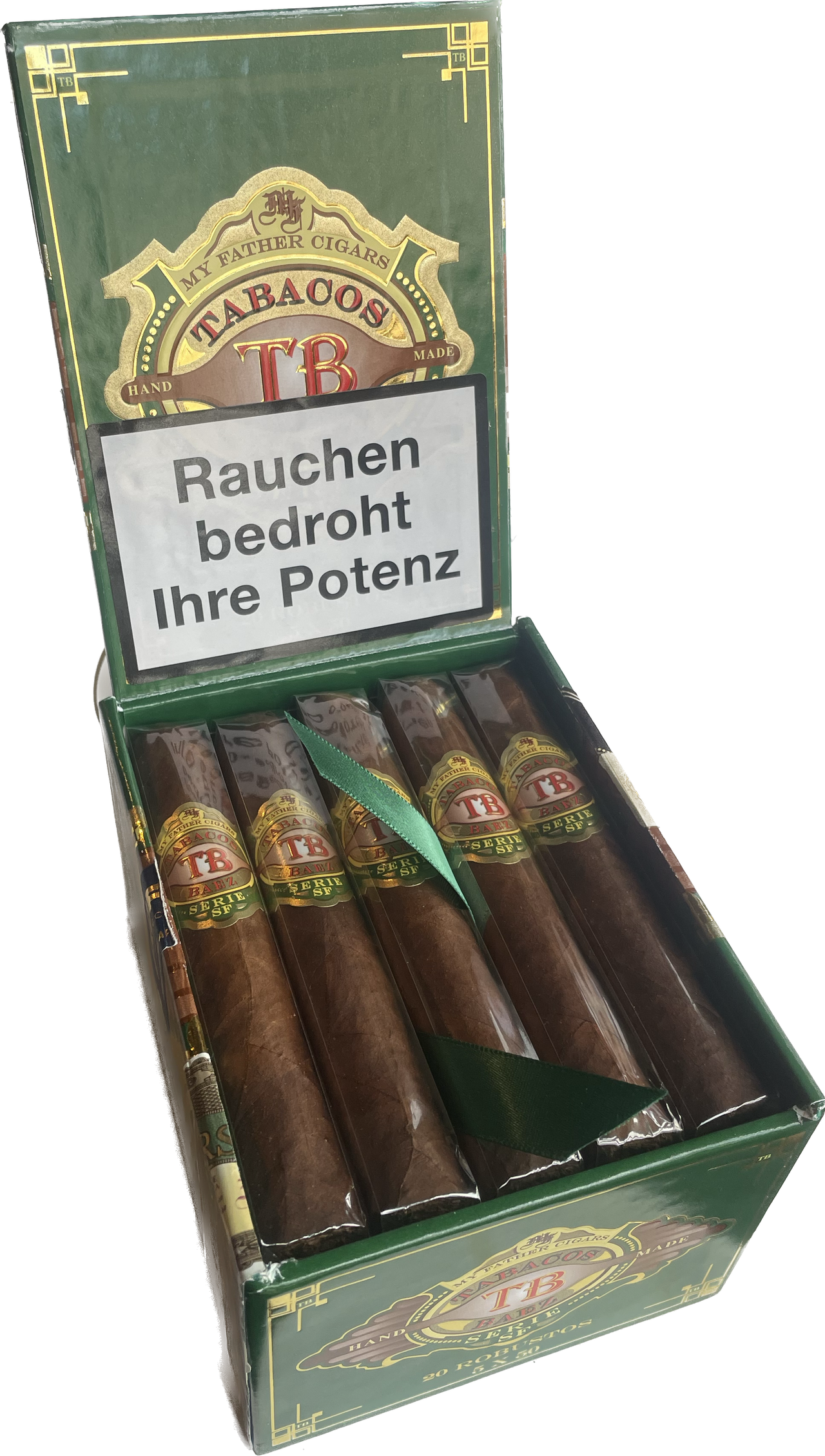 tobacco baez Tabacos Serie SF Robusto Cigar My Father Tobacos Baez Serie
