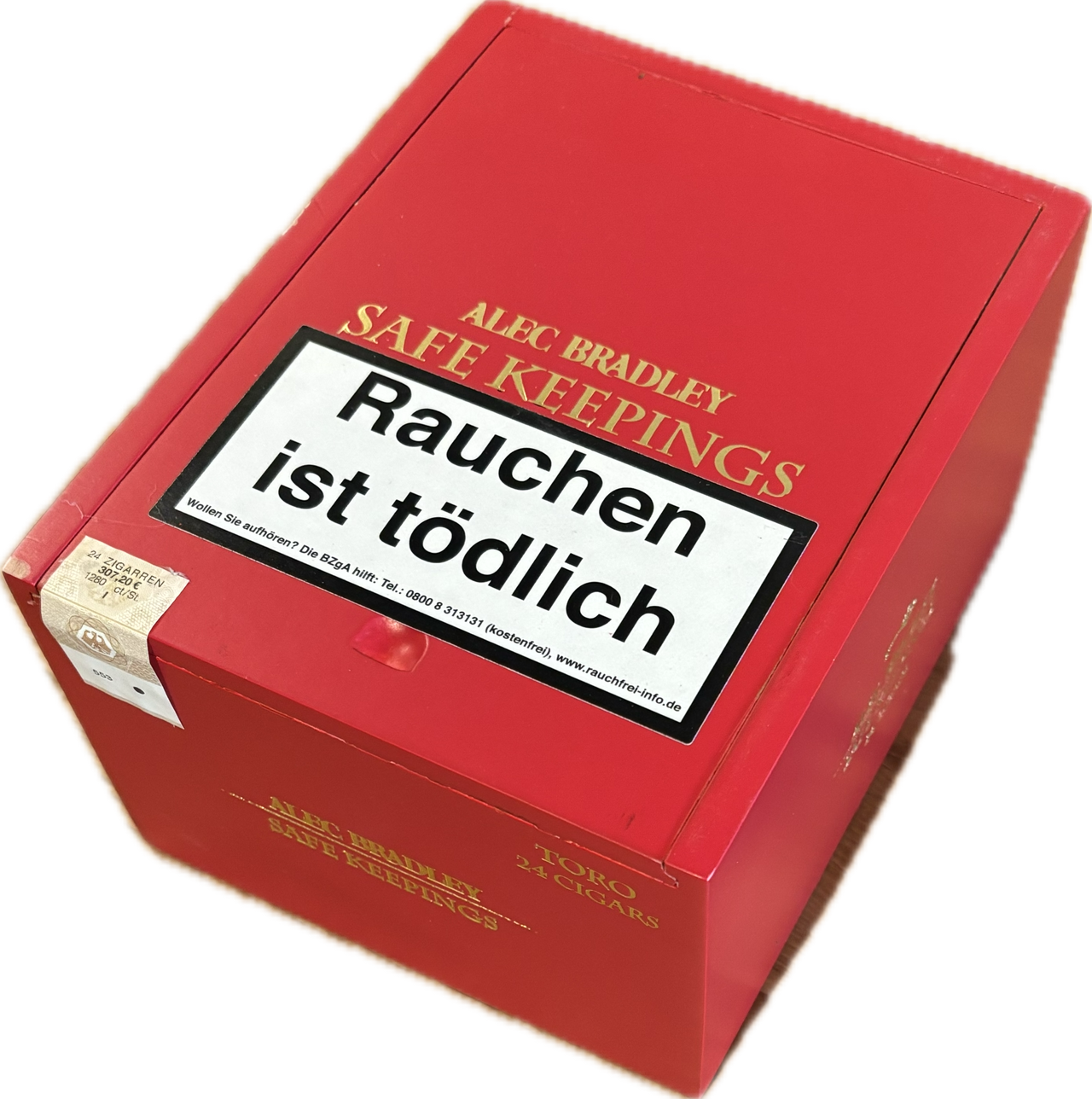 schlichte, rote Kiste