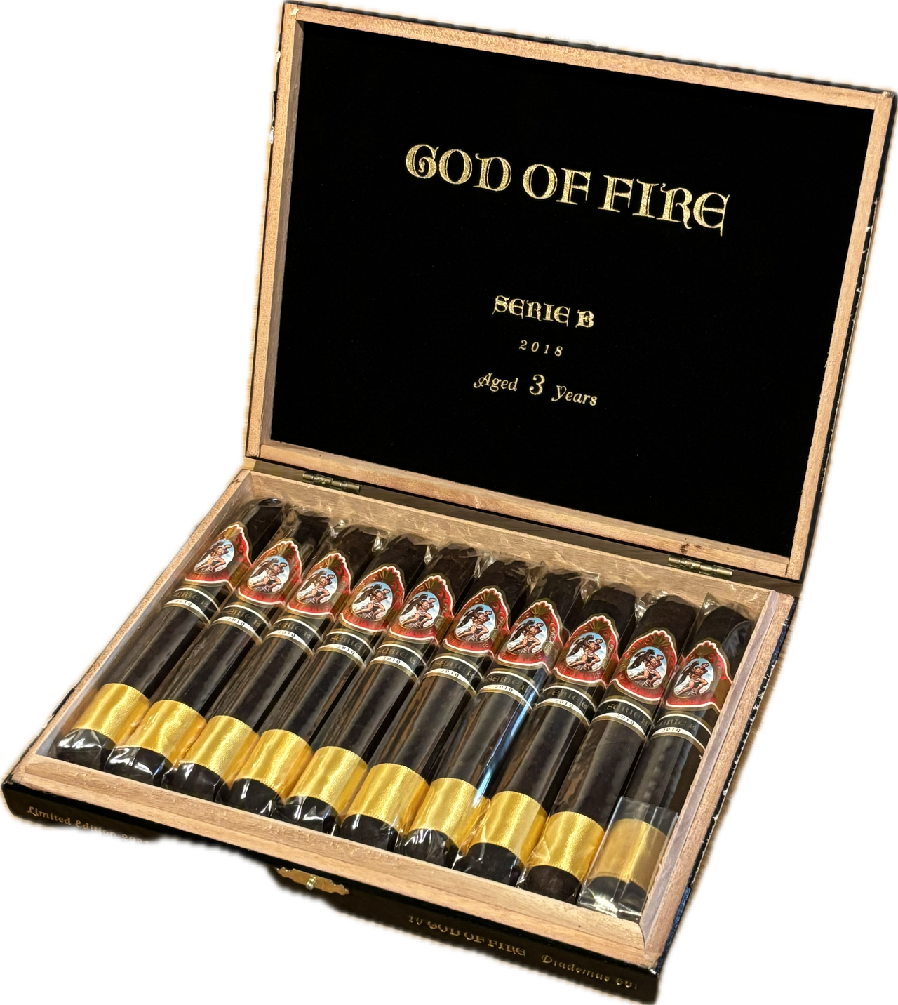 Arturo Fuente God of Fire Serie B Diademas 56 Limited Edition 2021