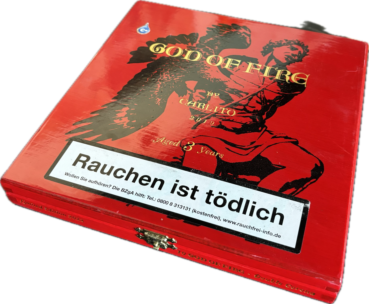 Arturo Fuente God of Fire by Carlito Double Corona Release 2022