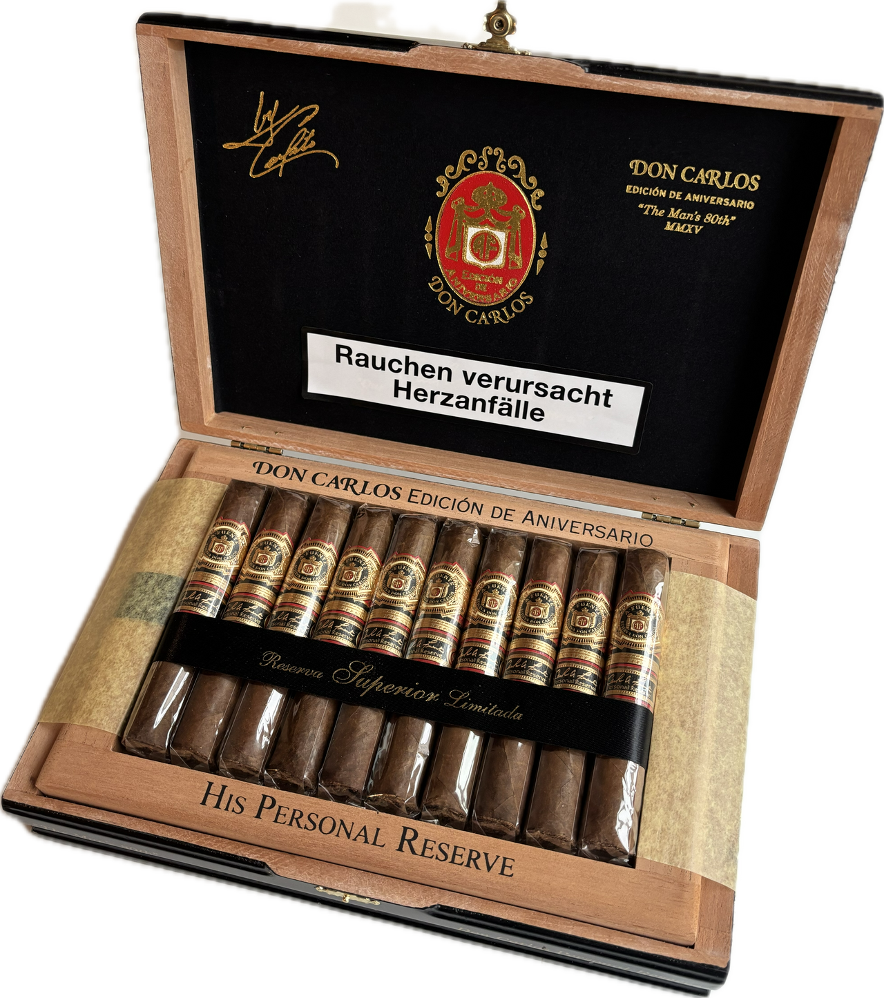 Arturo Fuente Limited Editions The Man´s 80th Don Carlos Personal Reserve