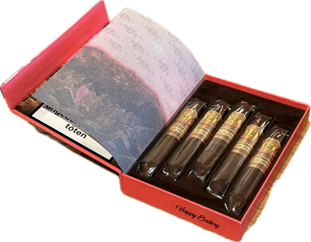 Arturo Fuente Rare Pink Vintage 1960´s Series Happy Ending