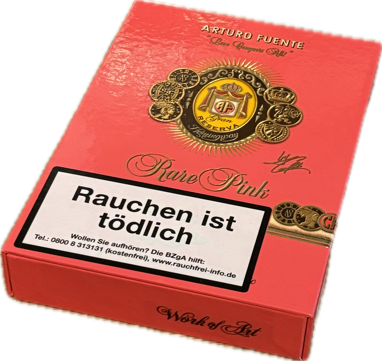 Arturo Fuente Rare Pink Vintage 1960´s Series Work of Art