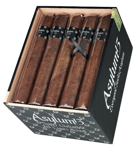 Asylum Cigars 13 Super Eighty 80 x 8