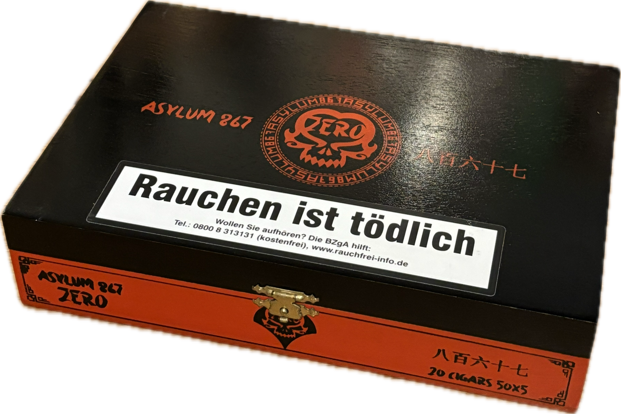 Asylum 876 Zero Robusto