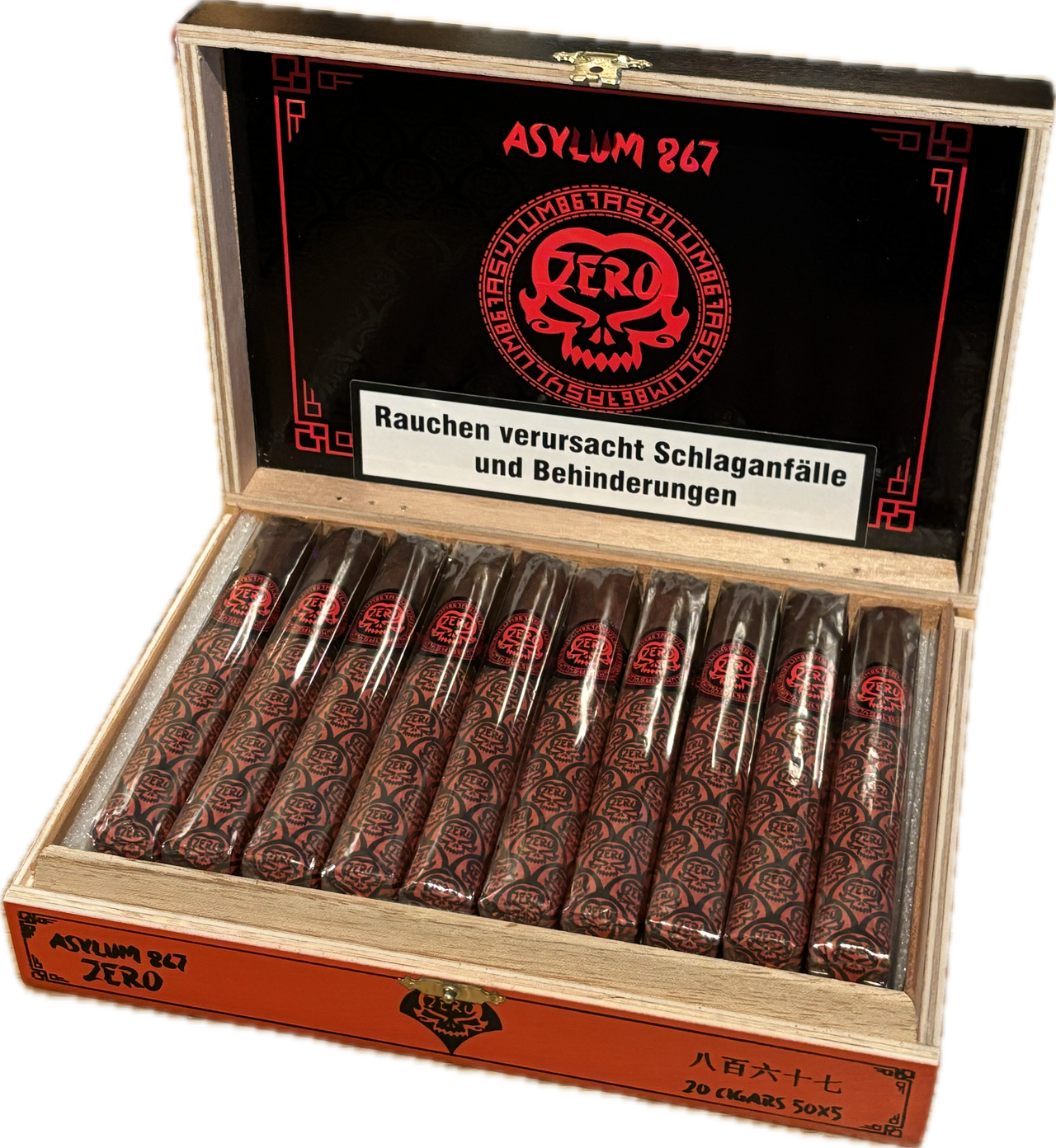 Asylum 876 Zero Robusto