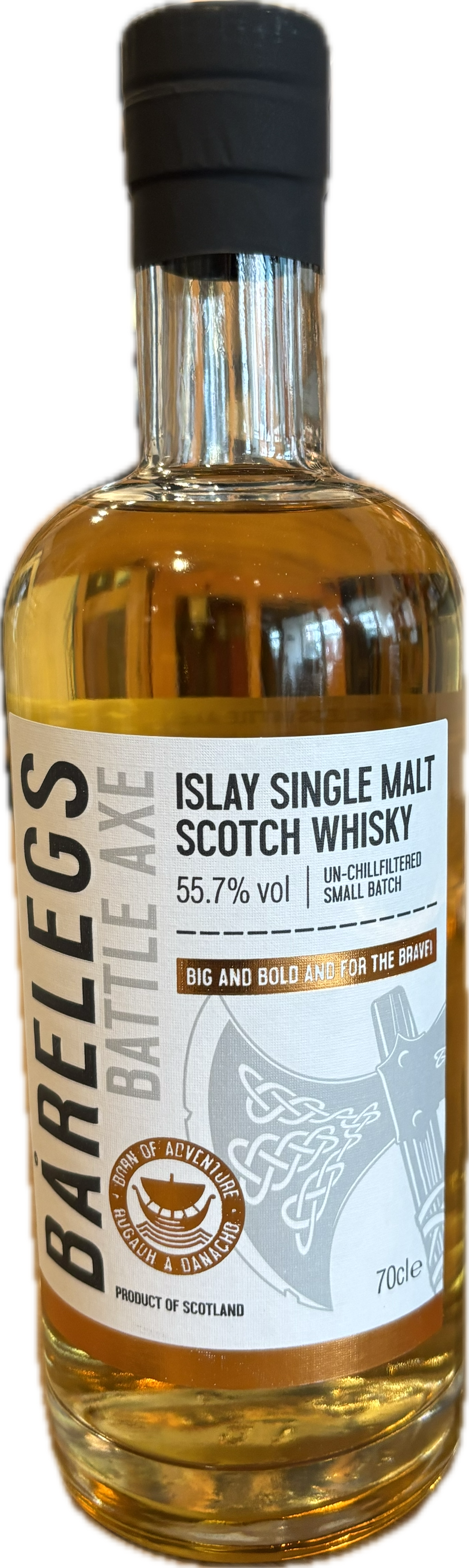 Barelegs Battle Axe Islay Single Whisky 0,7l 55,7% Vol.
