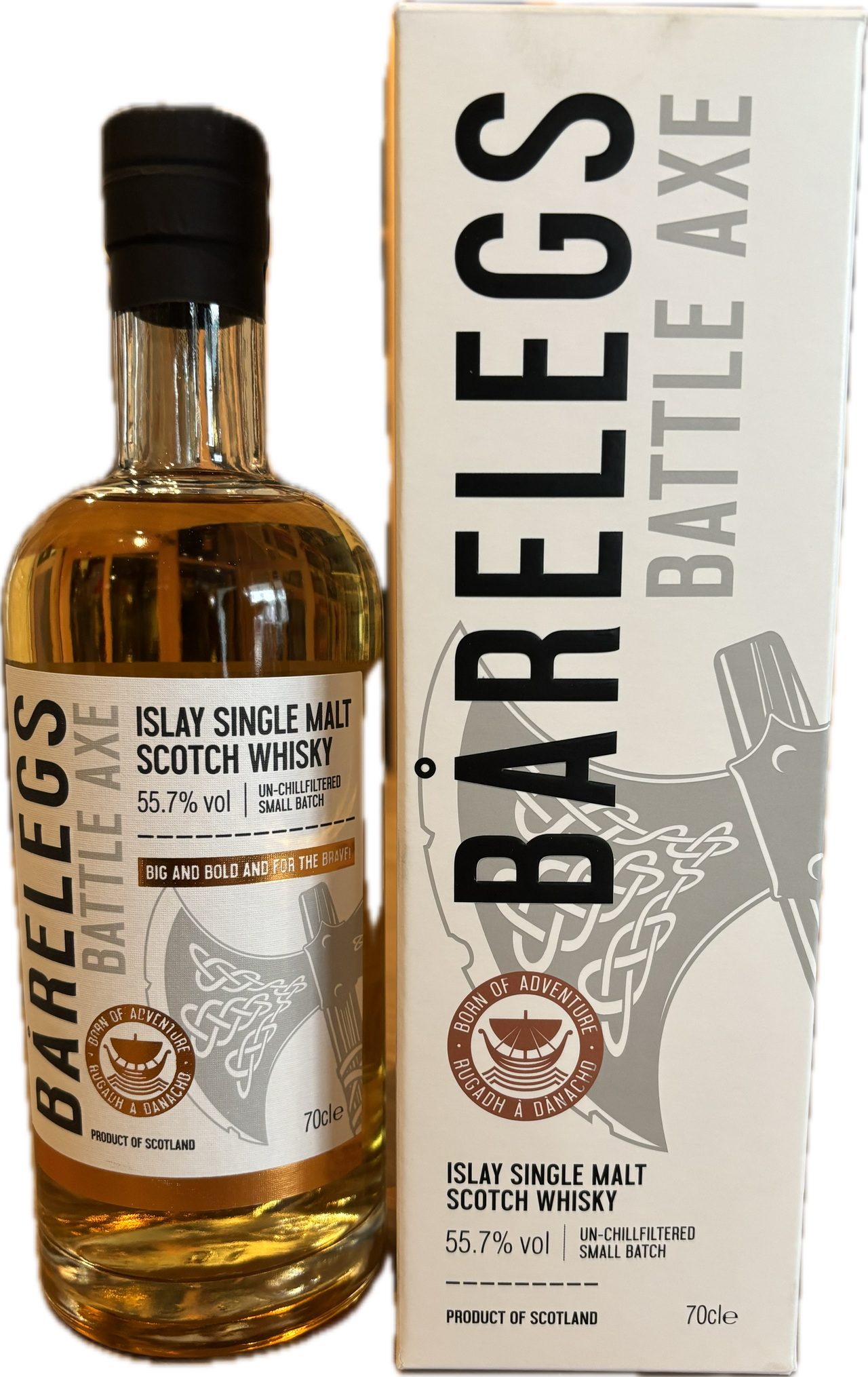 Barelegs Battle Axe Islay Single Whisky 0,7l 55,7% Vol.