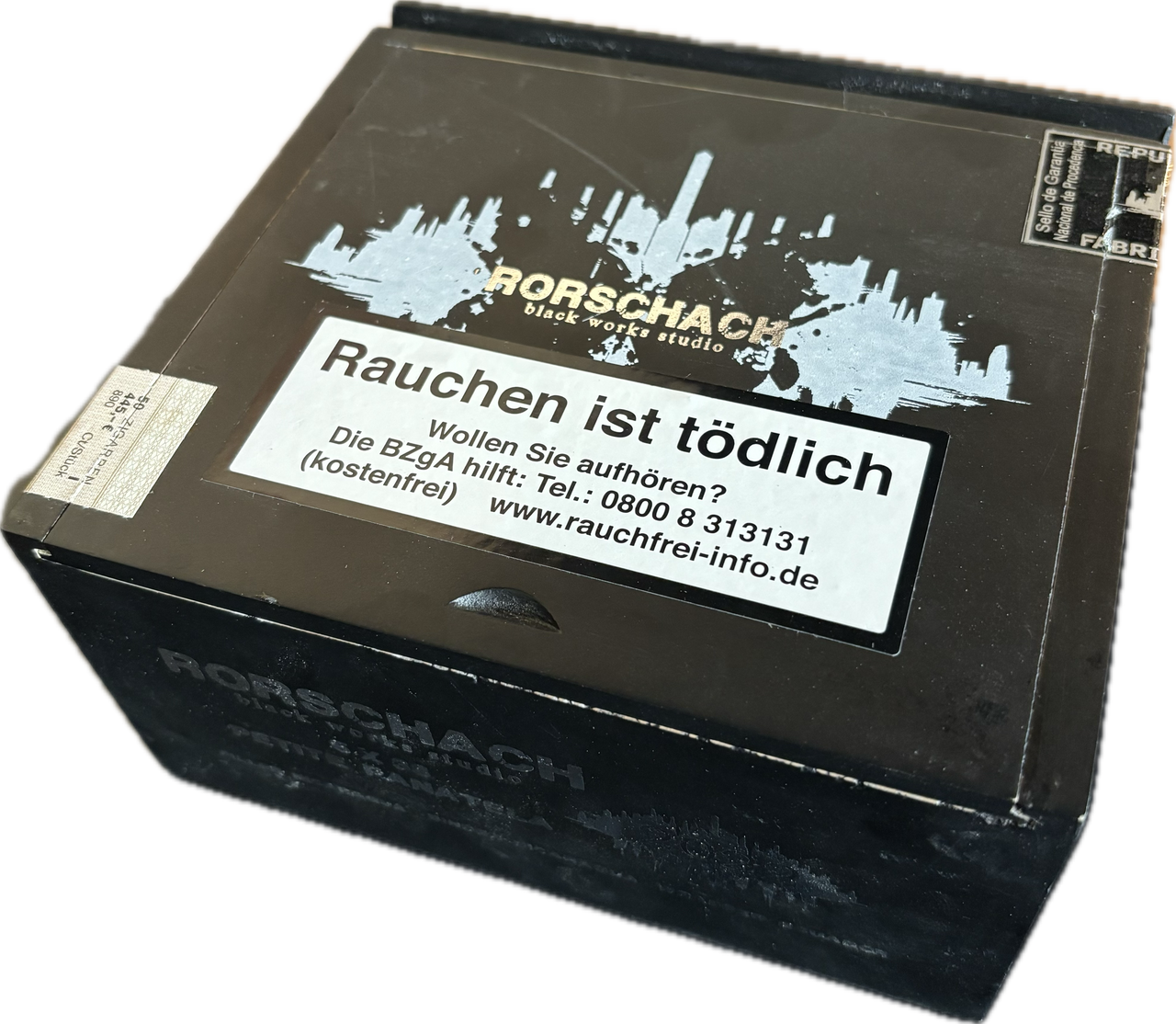 Black Works Studio Rorschach Petite Panatela