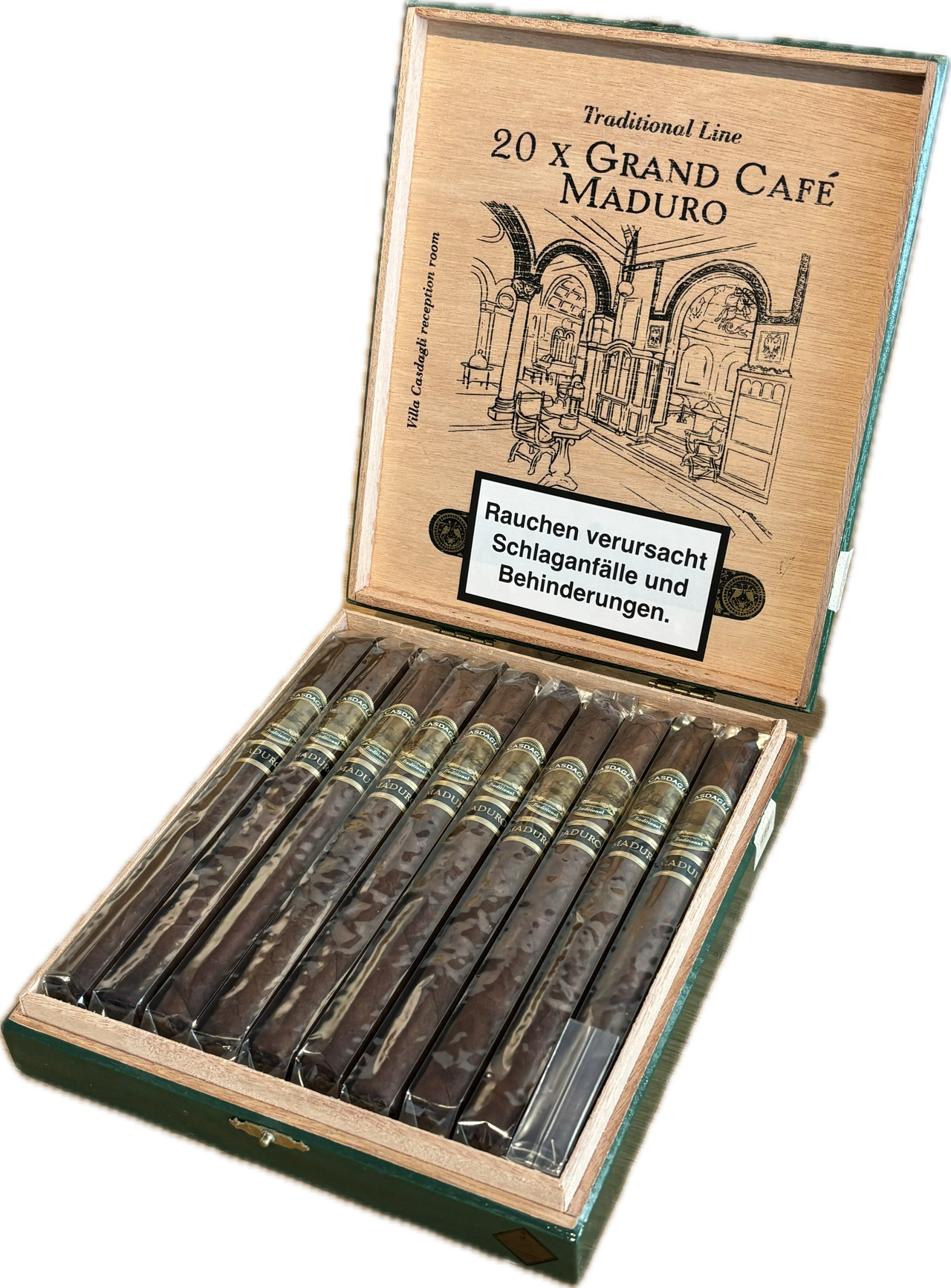 Casdagli Traditional Line Grand Café Maduro (Lancero)