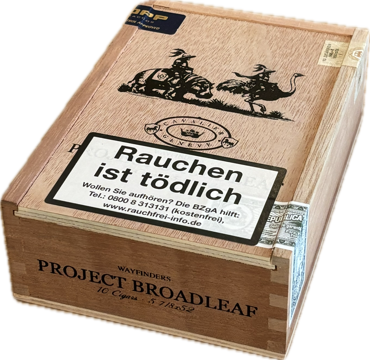 Cavalier de Geneve Project Broadleaf Wayfinders Robusto