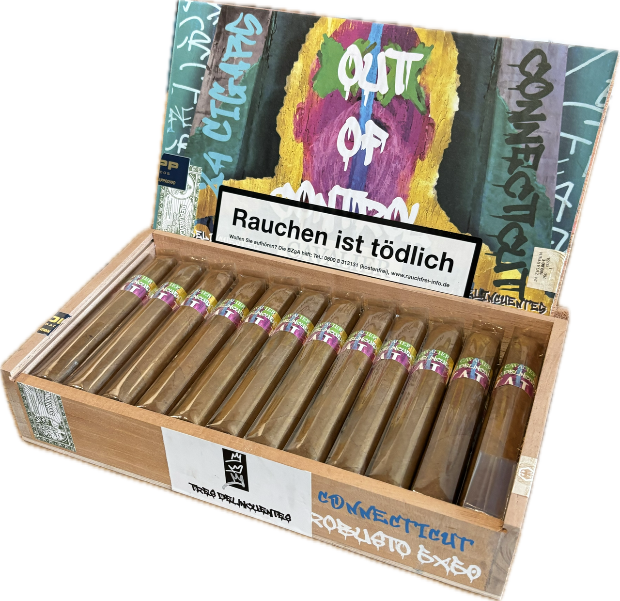 Cavalier de Geneve Tres Deliquentes Connecticut Robusto