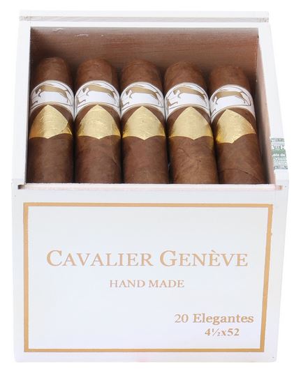 Cavalier de Geneve White Series Elegantes (Short Robusto)