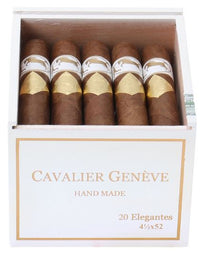 Thumbnail for Cavalier de Geneve White Series Elegantes (Short Robusto)