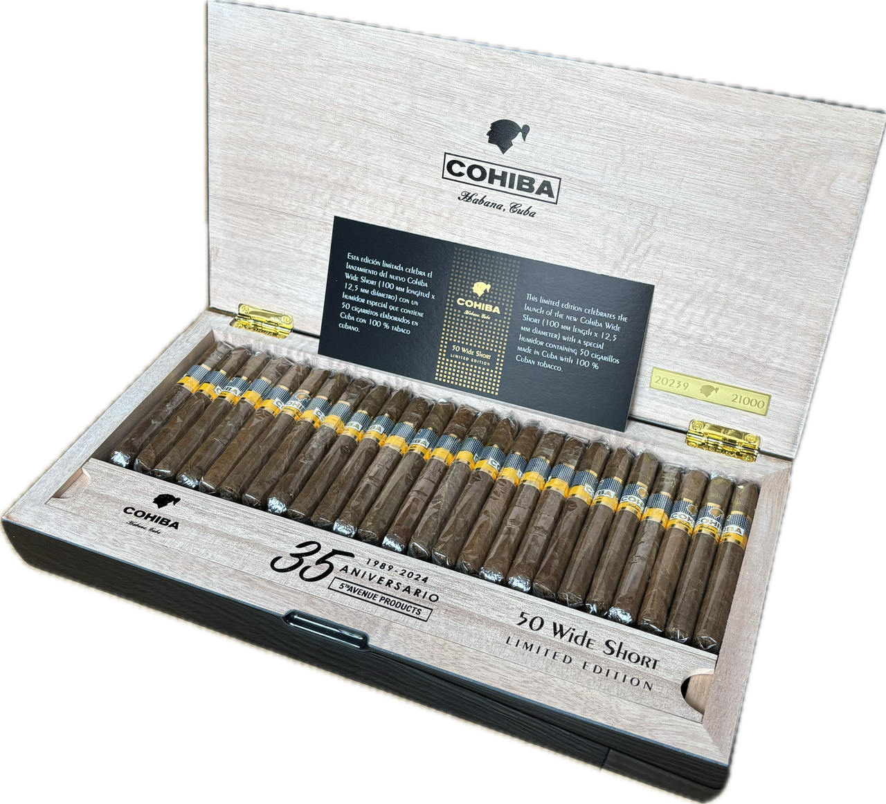 Cohiba Wide Short 50 Limited Edition
