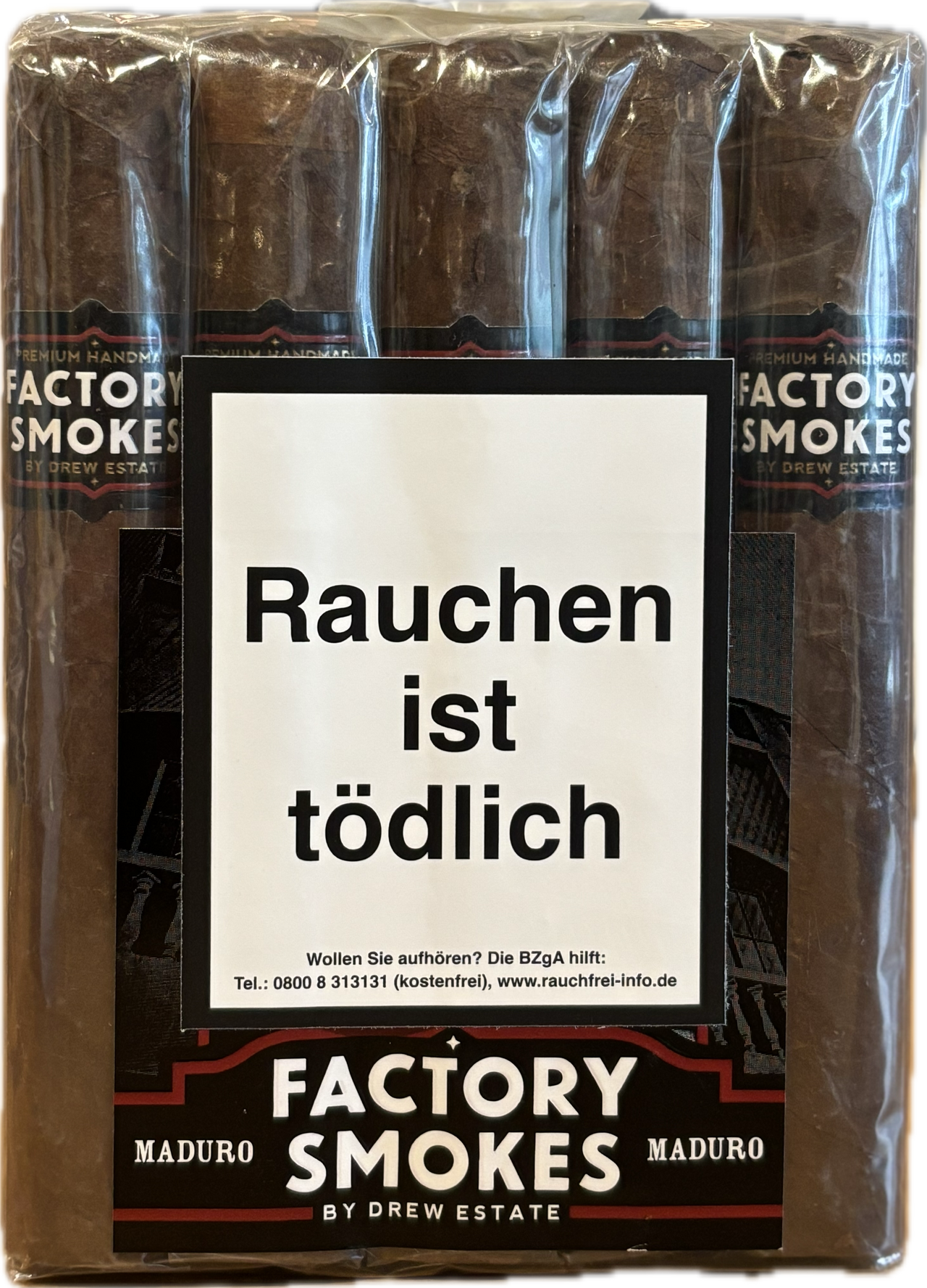 Drew Estate Factory Smokes Maduro Gordito