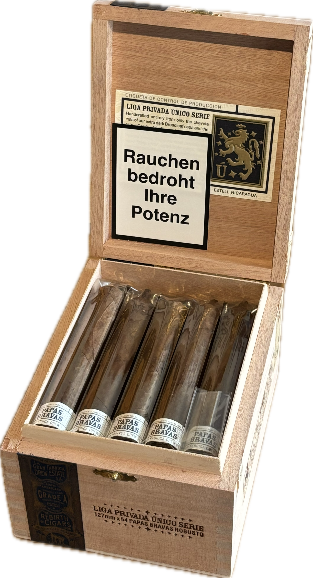 Drew Estate Liga Unico Papas Bravas Robusto