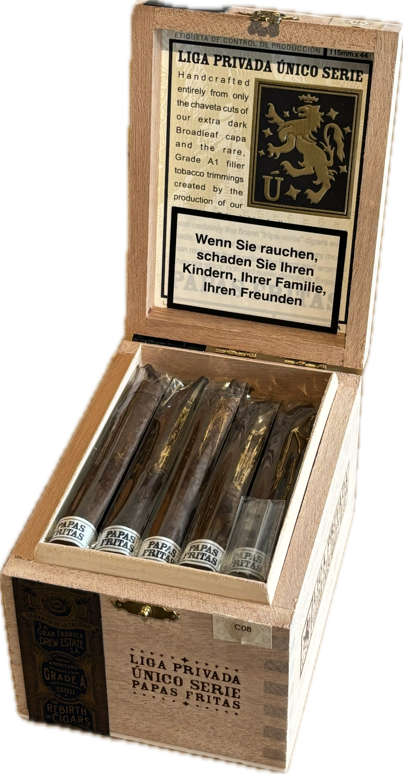 Drew Estate Liga Unico Papas Fritas