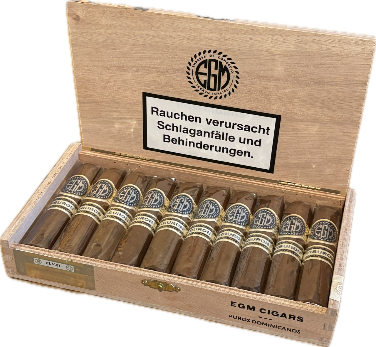 EGM Cigars Tiburon (Short Robusto)