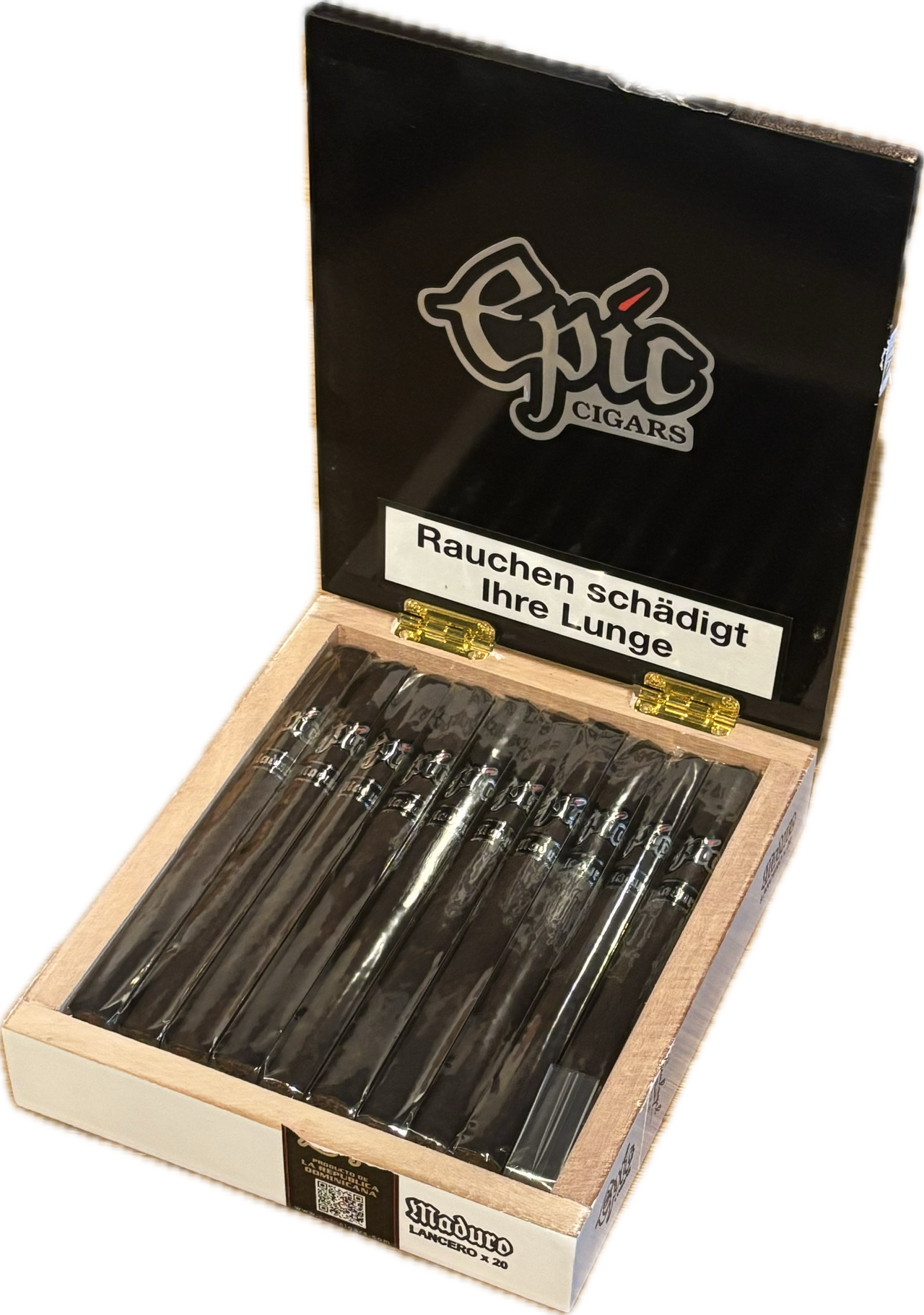 Epic Cigars Maduro Reserva Lancero