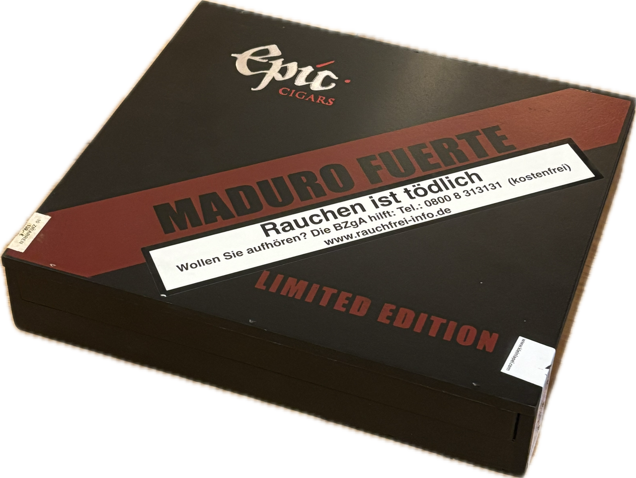 Epic Cigars Maduro Reserva Limited Maduro Fuerte
