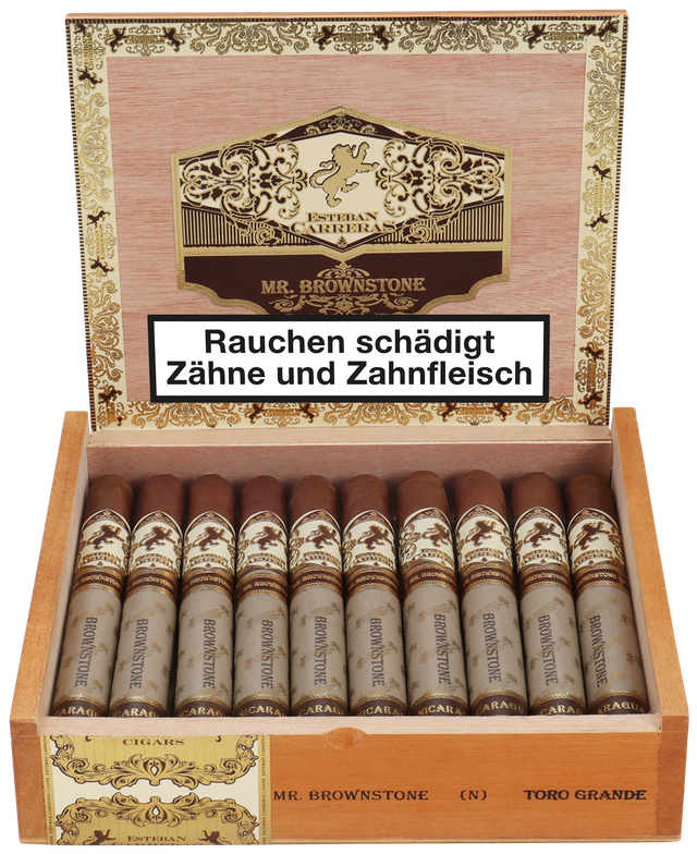 Esteban Carreras Mr. Brownstone - Natural Toro Grande