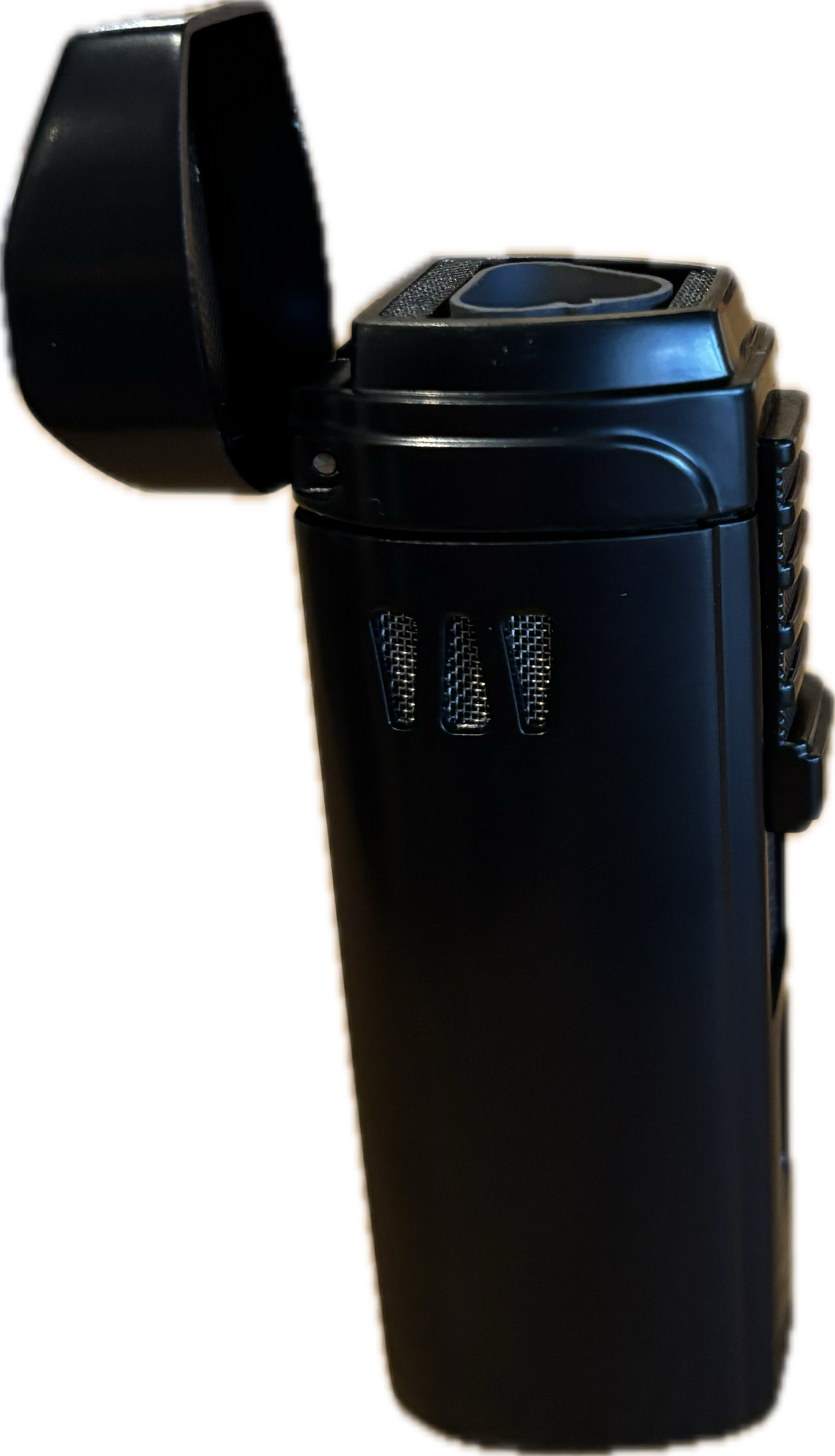 Eurojet Feuerzeug - 3 flammig, Bohrer und Zigarrenablage