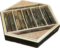 Thumbnail for Black Works Studio The Five Temples Seven Star Fist of Shaolin Sampler (24 Zigarren)