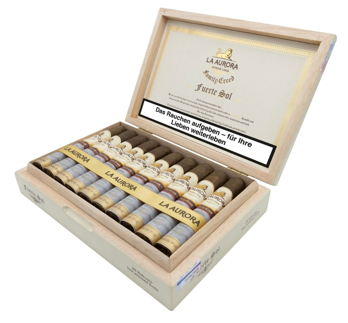 La Aurora Family Creed Fuerte Sol Robusto