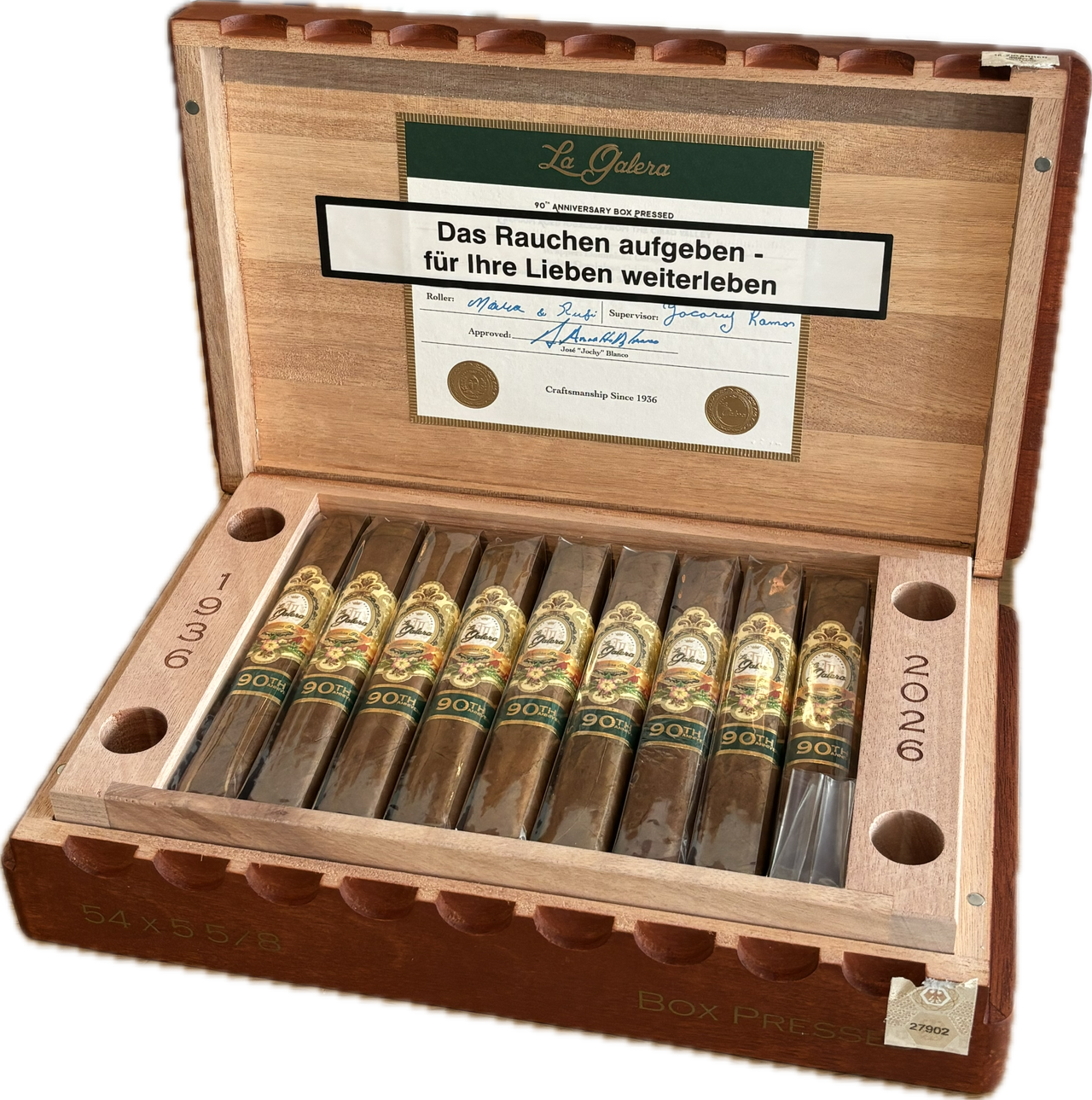 La Galera 90th Anniversary Lector