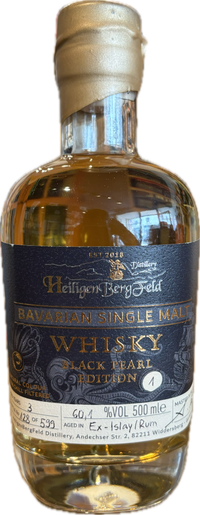 Thumbnail for Heiligen Berg Feld Bavarian Whisky, Black Pear Edition No. 1, 0,5 Liter, 60,1% Vol.