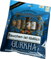 Thumbnail for Gurkha Sampler Baggies Toro Pack Nicaragua blue