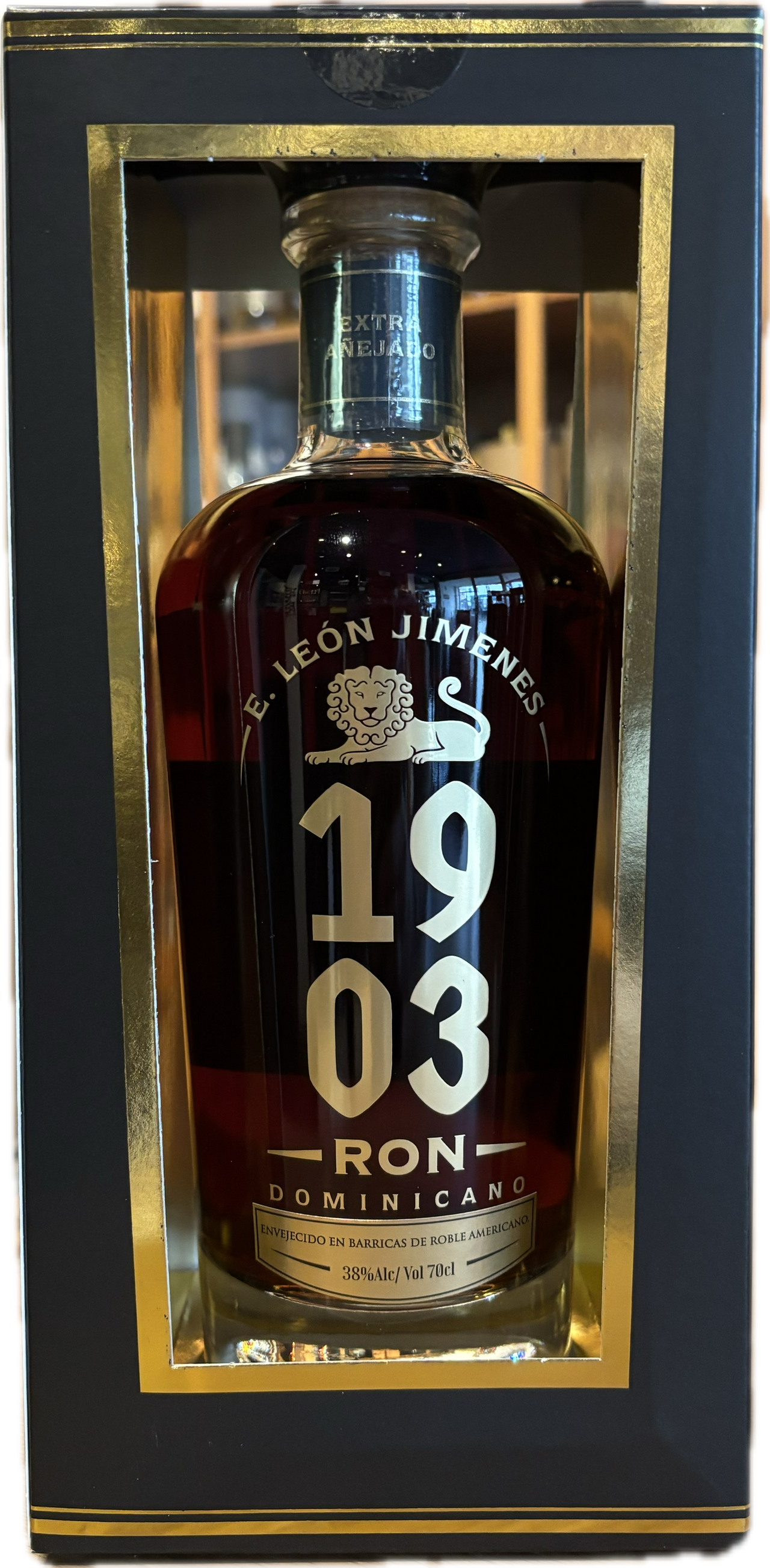 Leon Jimenes Rum 1903 Ron Dominicano 0,7l, 38% Vol.