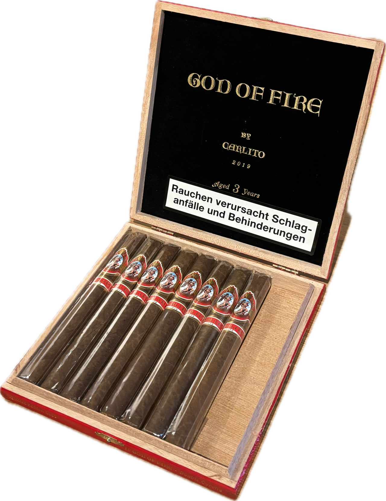 Arturo Fuente God of Fire by Carlito Double Corona Release 2022