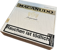 Thumbnail for Macanudo inspirado White, weiße Kiste,  geschlossener Zustand.