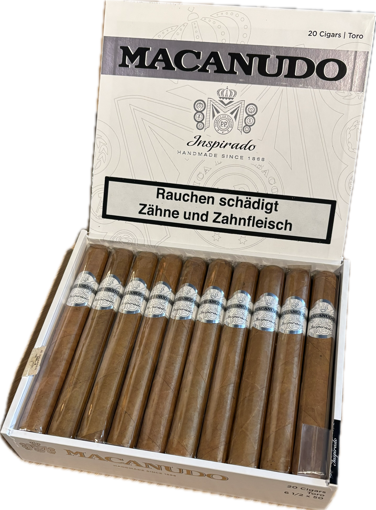 20 Stück Inhalt in zwei Lagen je 10.