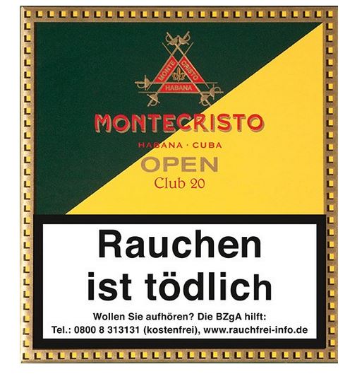 Montecristo Open Club Zigarillos