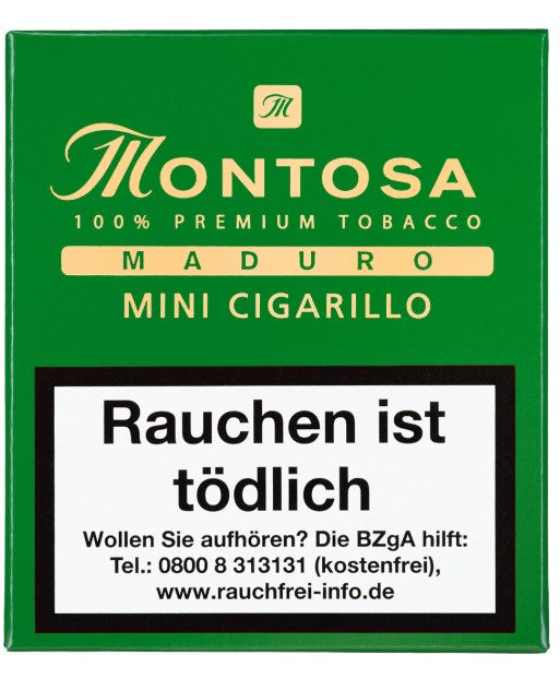 Montosa Mini Cigarillos No. 658 Maduro (20 Stück)