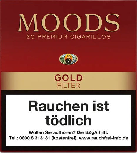 Moods Zigarillos Gold Filter