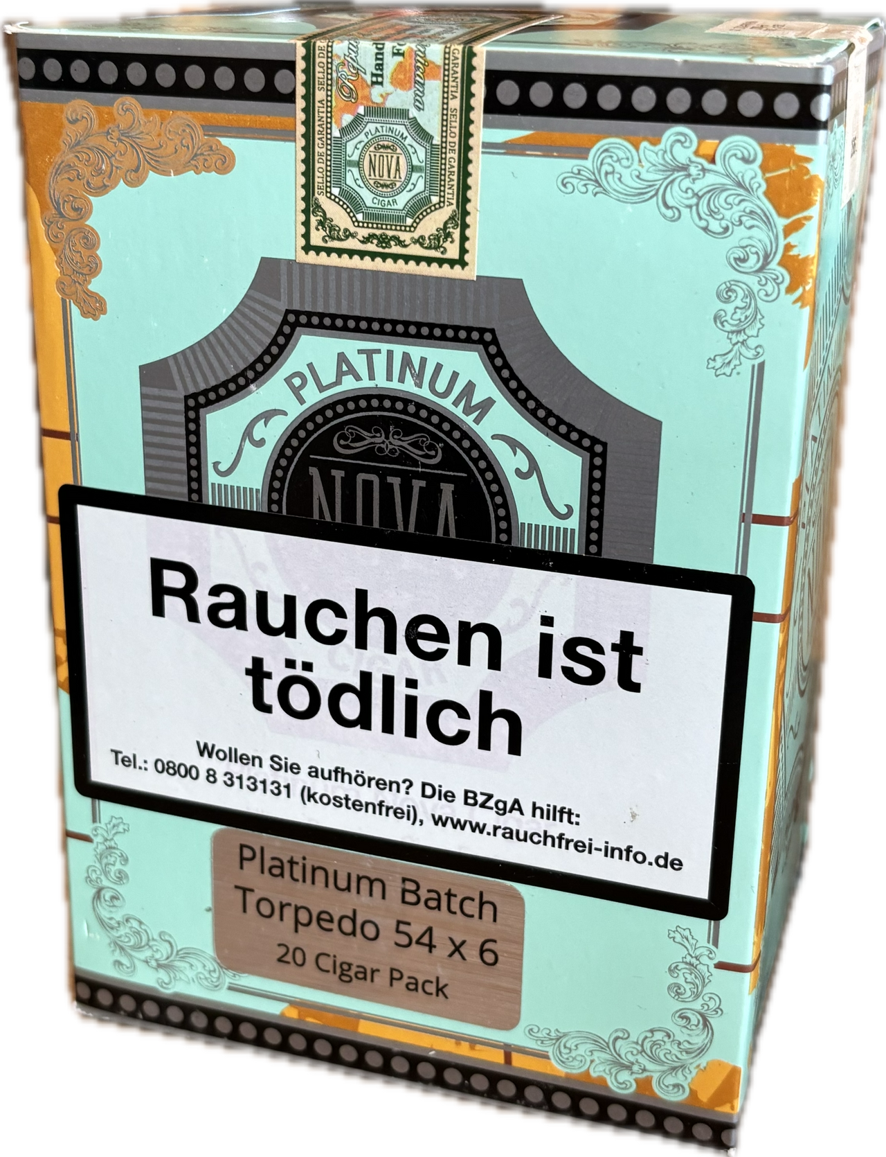 Nova Cigars Platinum Small Batch Torpedo