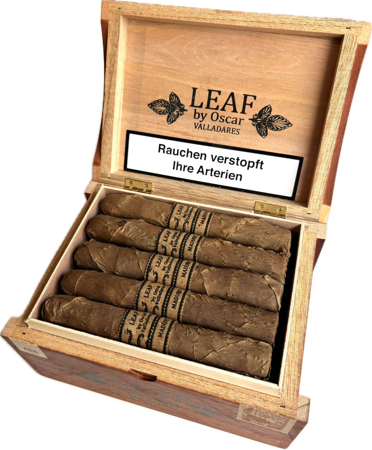 Oscar Valladares The Leaf Maduro