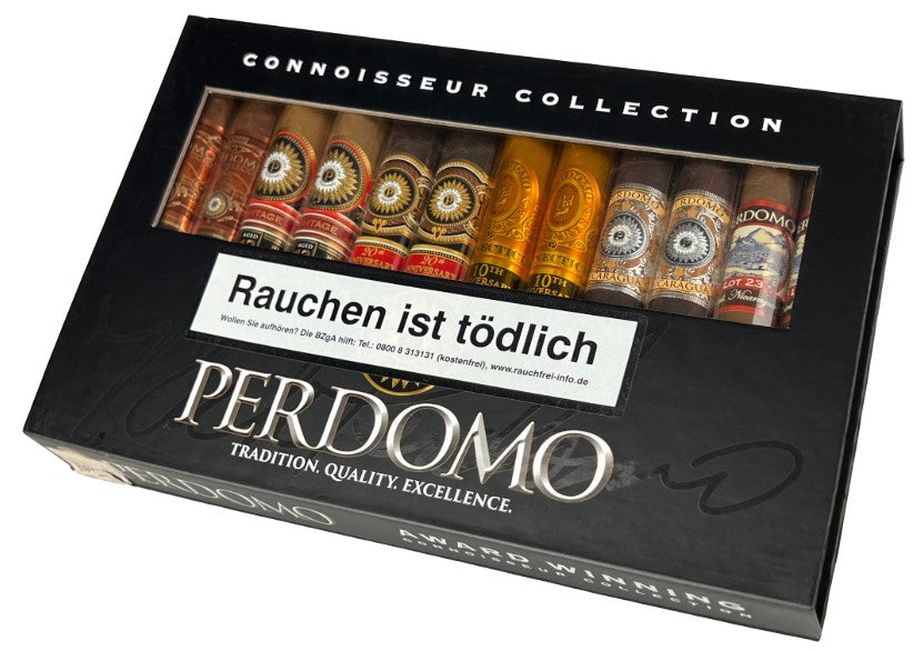 Perdomo Sampler Connoisseur Collection Award Winning 12er