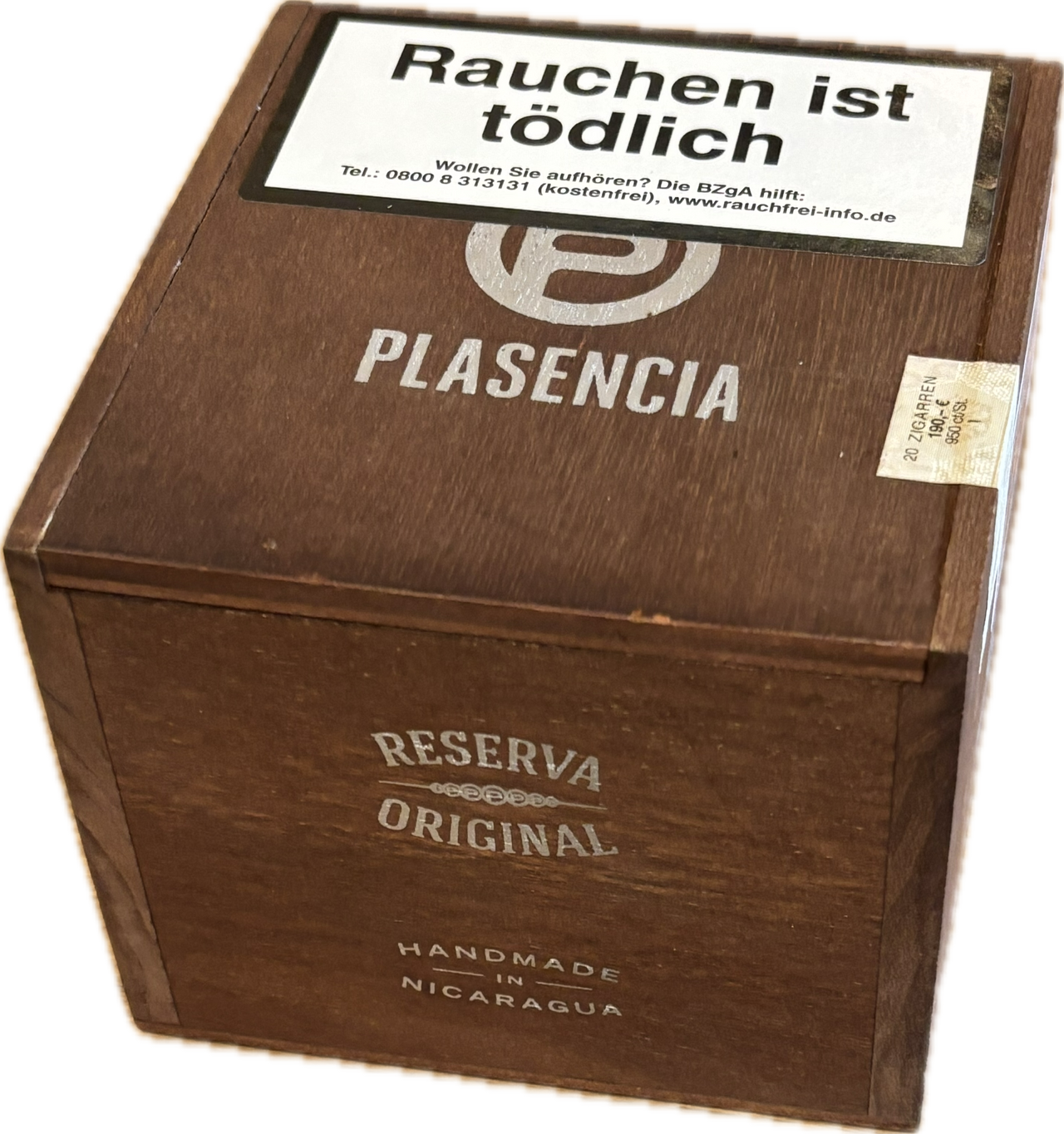 Plasencia Reserva Original Corona Corta (3 7/8 x 48)
