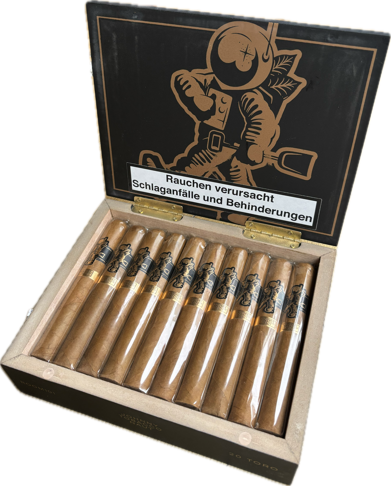 Room 101 Johnny Tobacconaut Toro