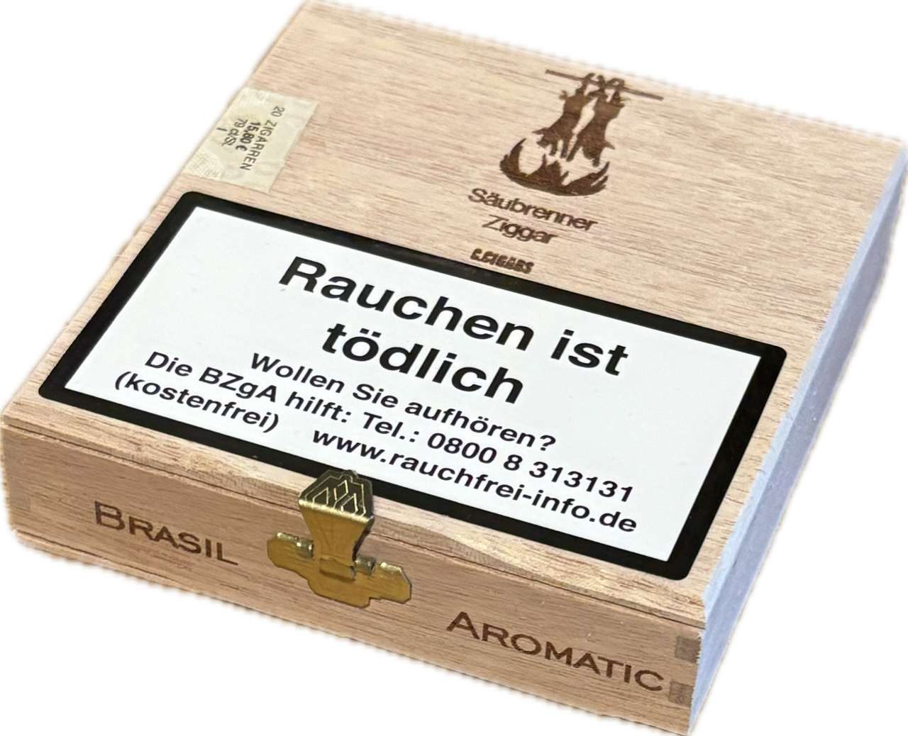Säubrenner Zigarillo Brasil aus Pfeifentabak