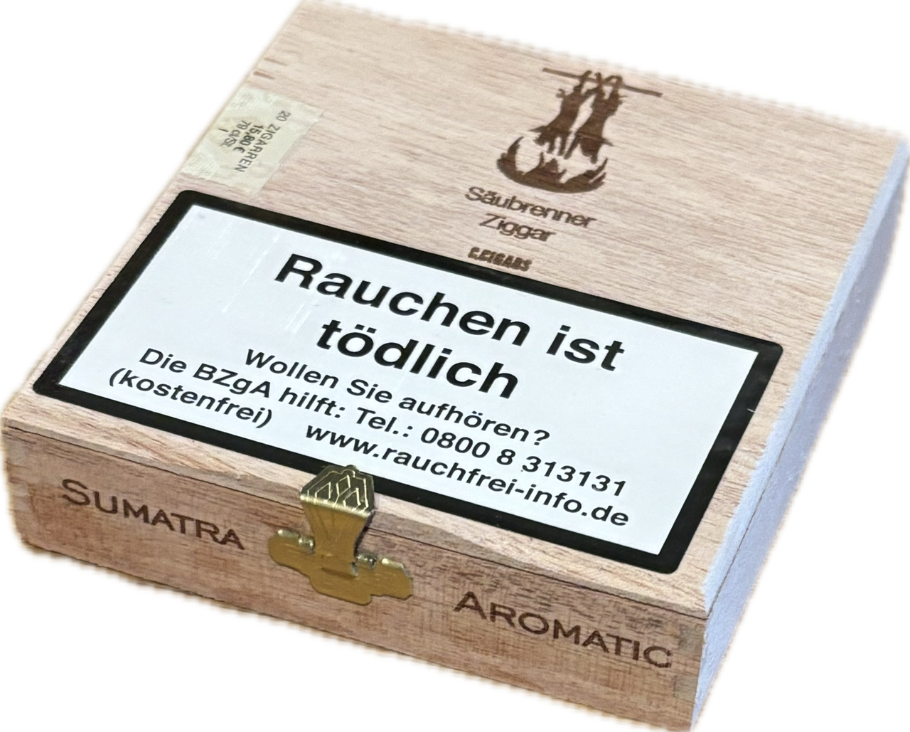 Säubrenner Zigarillo Sumatra aus Pfeifentabak