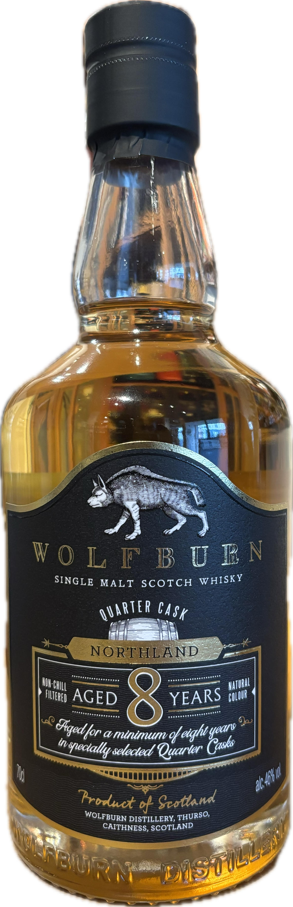 Wolfburn Northland 8 years 0,7l, 46% Vol.