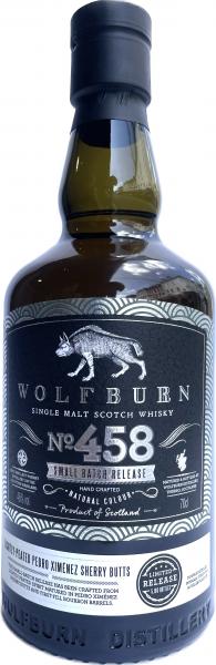 Wolfburn No. 458 Small Batch Release 46% Vol.